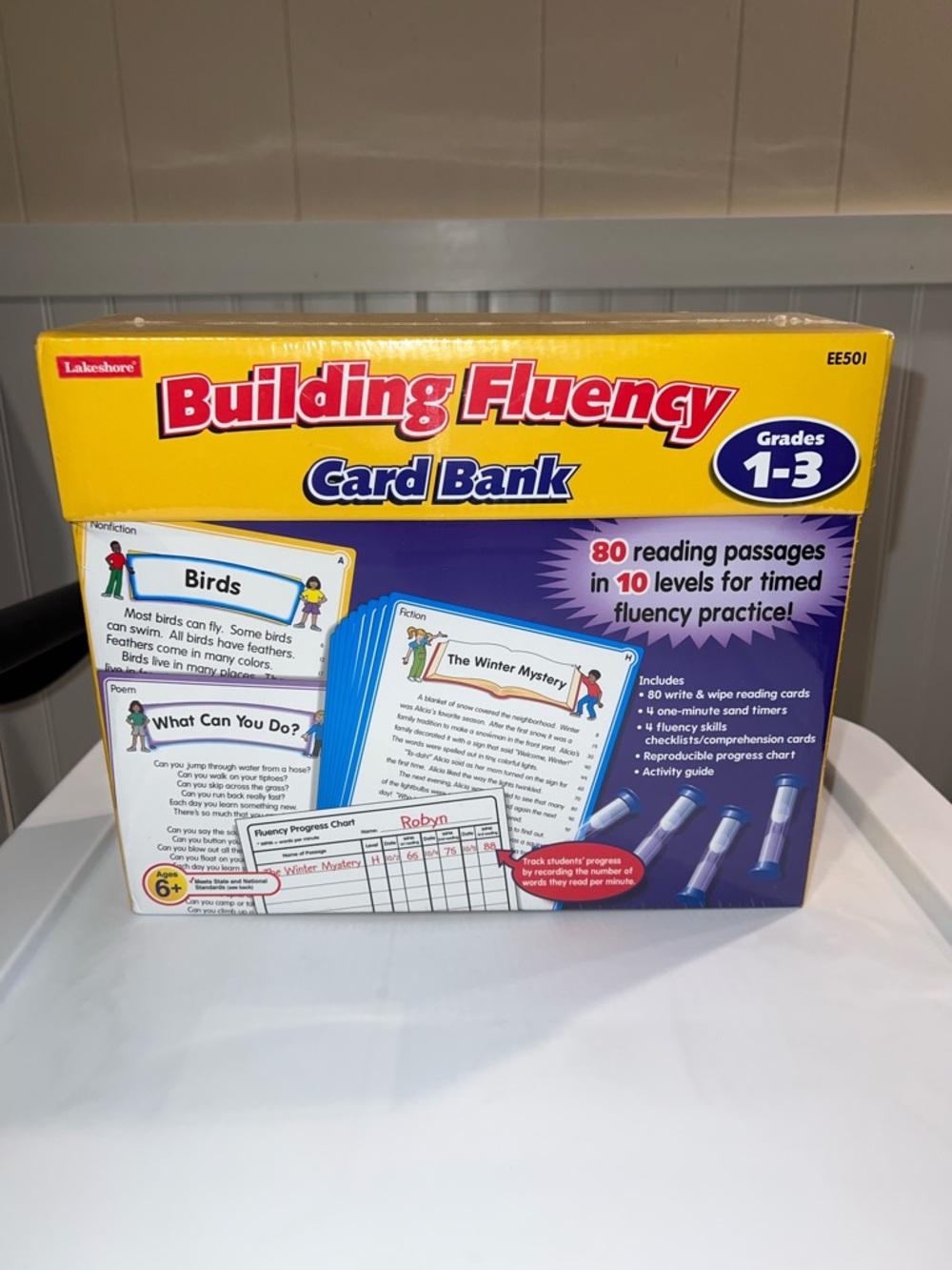 Lakeshore Building Fluency Card Bank